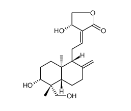 andrographolide extract structural formula